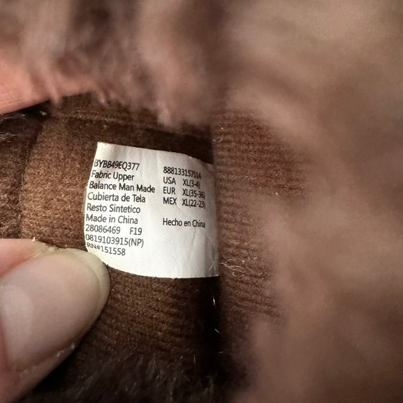 Build a Bear Workshop Brown Blue Eyed Monkey Child Slippers Youth Size XL (3-4) - Picture 9 of 15